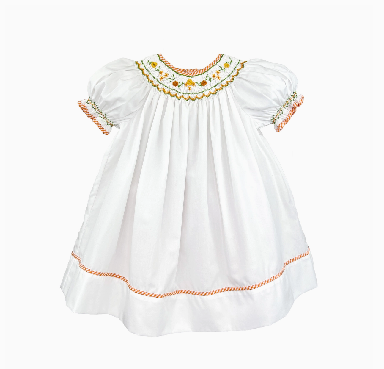 Harvest Smocked Dress the eden baby Harvest Smocked Dress the eden baby