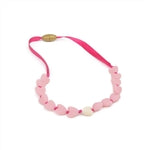 Spring Heart Jr. Necklace - Bubble Gum (Glow in the Dark)