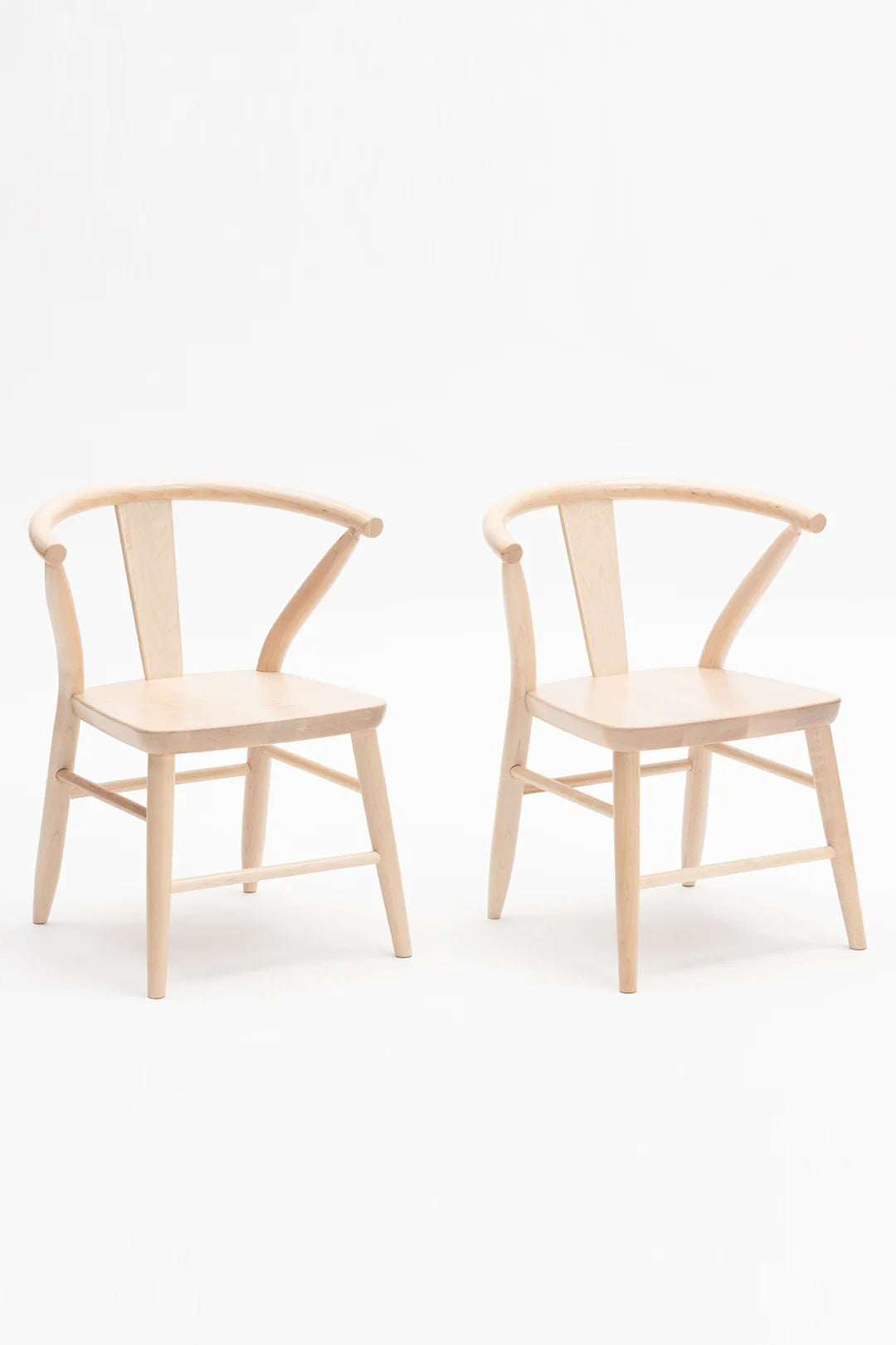 Crescent Chair, Set of 2 - Natural