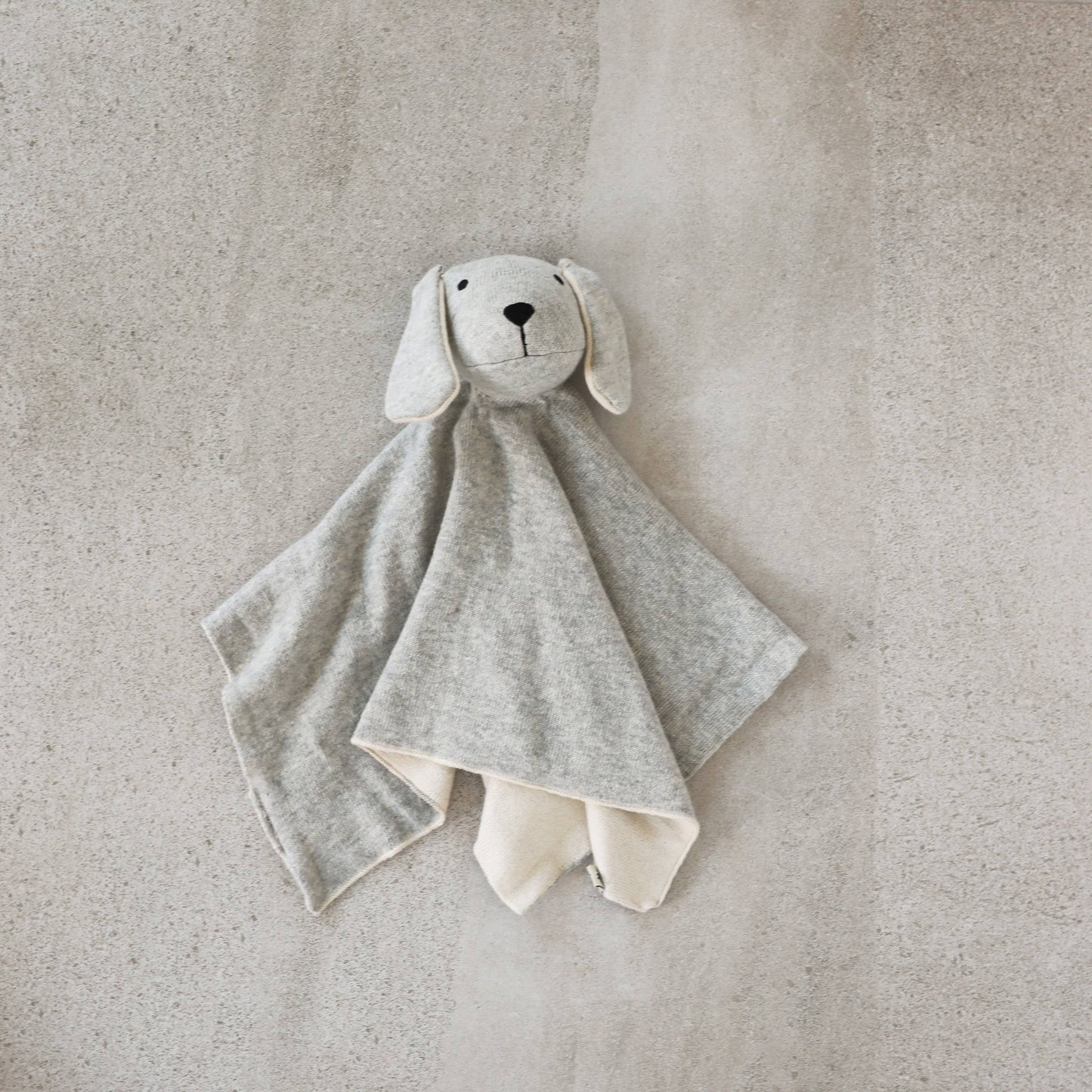 Puppy Dog - Organic Baby Lovey Security Blanket Cuddle Cloth: Natural