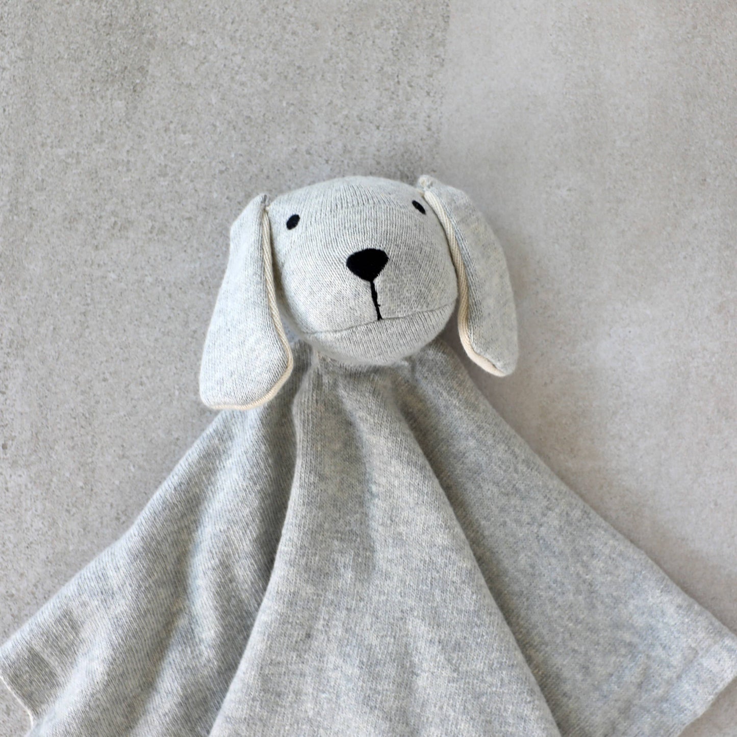 Puppy Dog - Organic Baby Lovey Security Blanket Cuddle Cloth: Natural