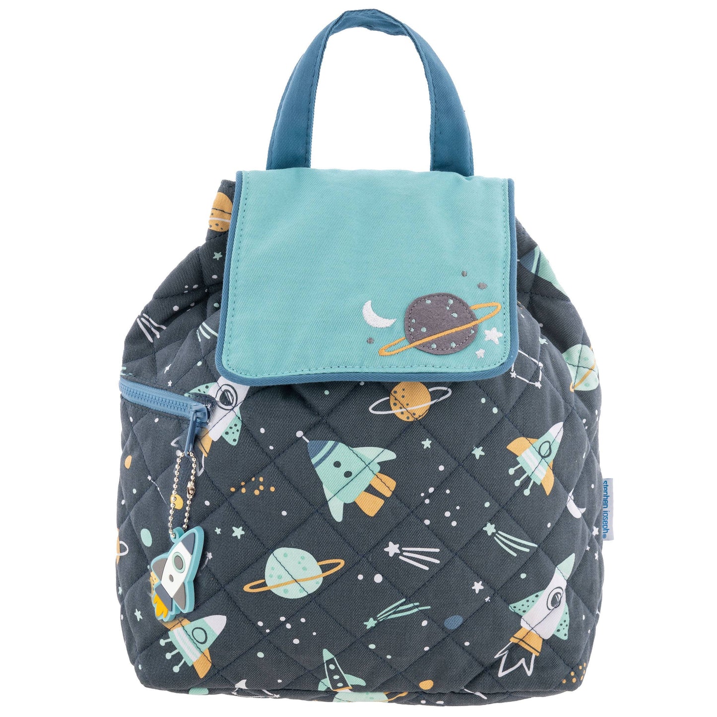 Quilted Baby Backpack: Space
