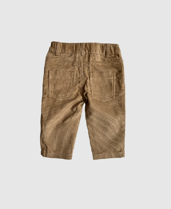Boy's Corduory Pant in Caramel