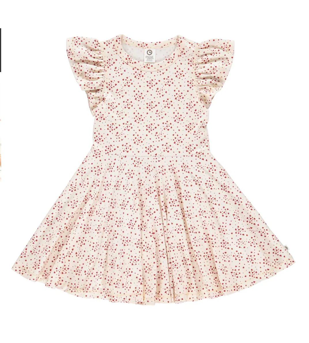 LOVE dress with hearts
