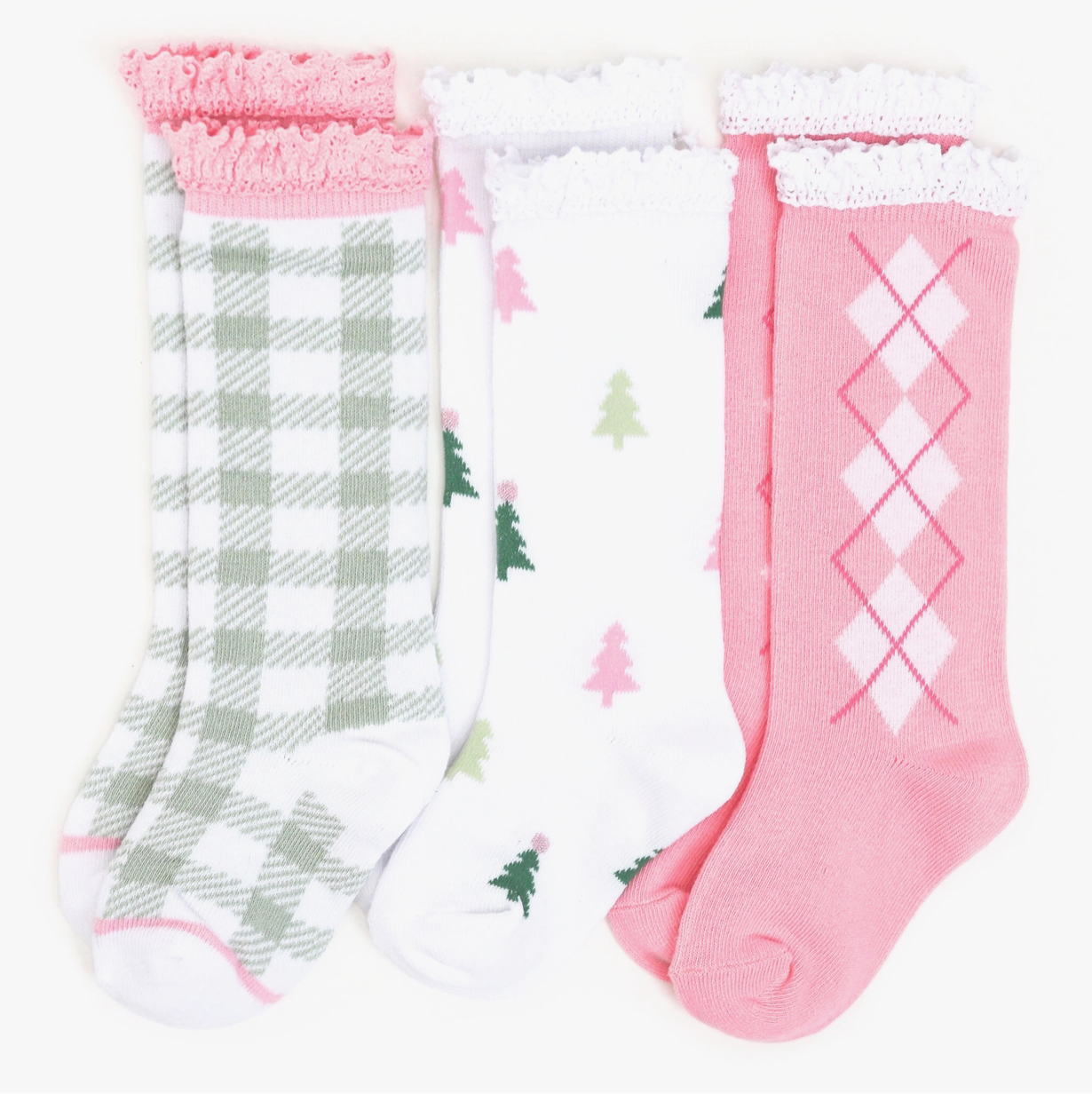 Winter Wonderland Knee High Socks 3-Pack