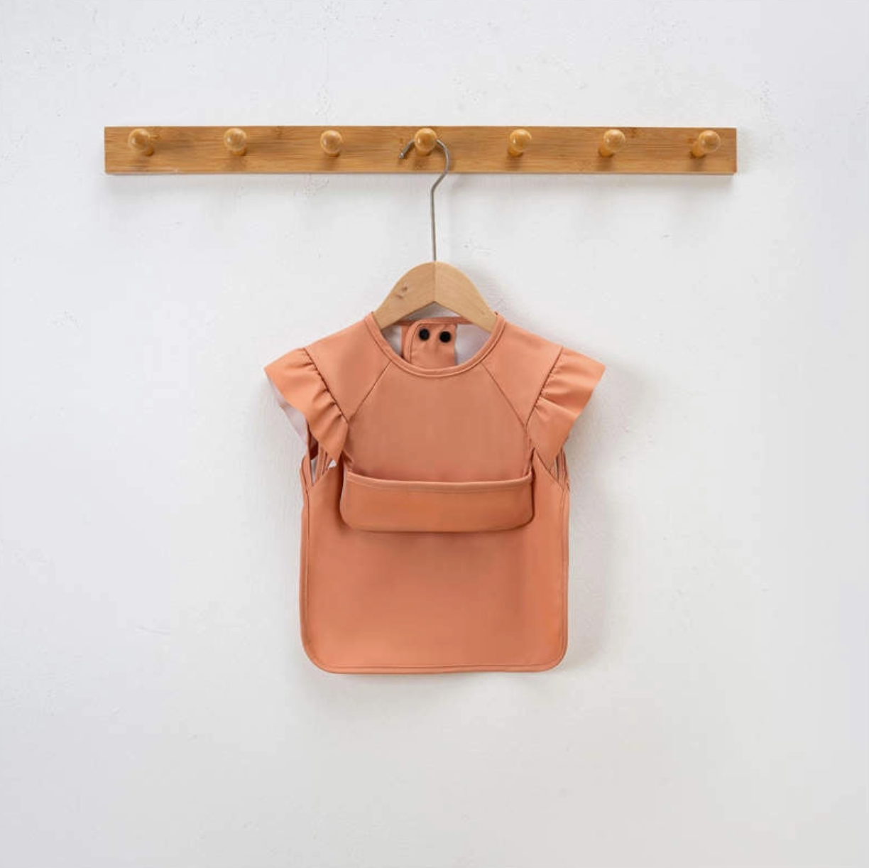 Sleeveless Eating Bib-Kid - Pink