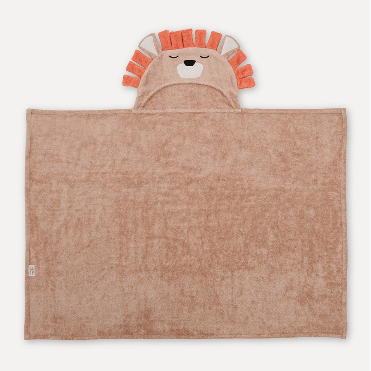 Bamboo Lion Hooded Towel For Kids