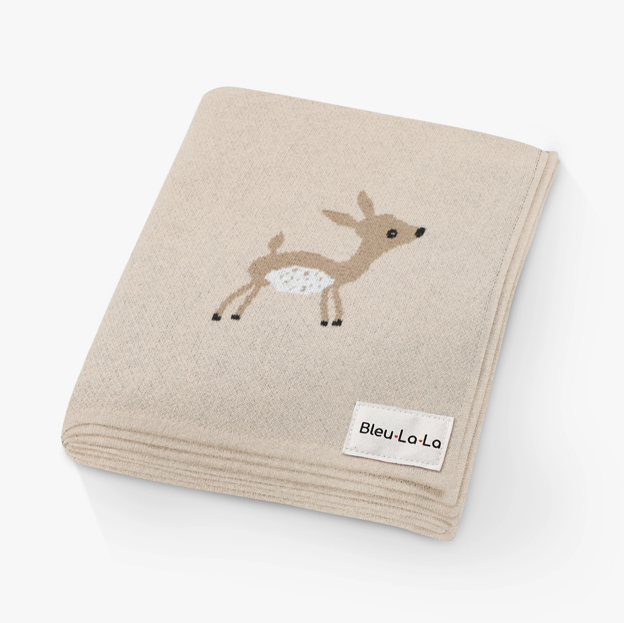 Load image into Gallery viewer, 100% Luxury Cotton Swaddle Receiving Baby Blanket - Deer
