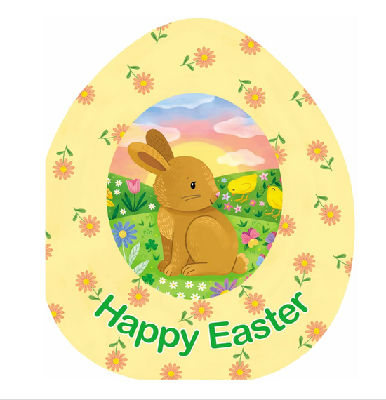 Load image into Gallery viewer, Happy Easter (An Easter Egg-Shaped Board Book)
