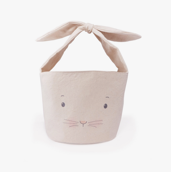 Load image into Gallery viewer, Bun Bun Bunny Basket - Cream
