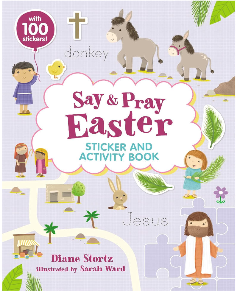Load image into Gallery viewer, Say and Pray Bible Easter Sticker and Activity Book
