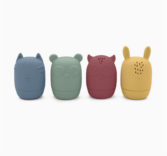 Load image into Gallery viewer, Noüka Animal Tumbler Bath Toys
