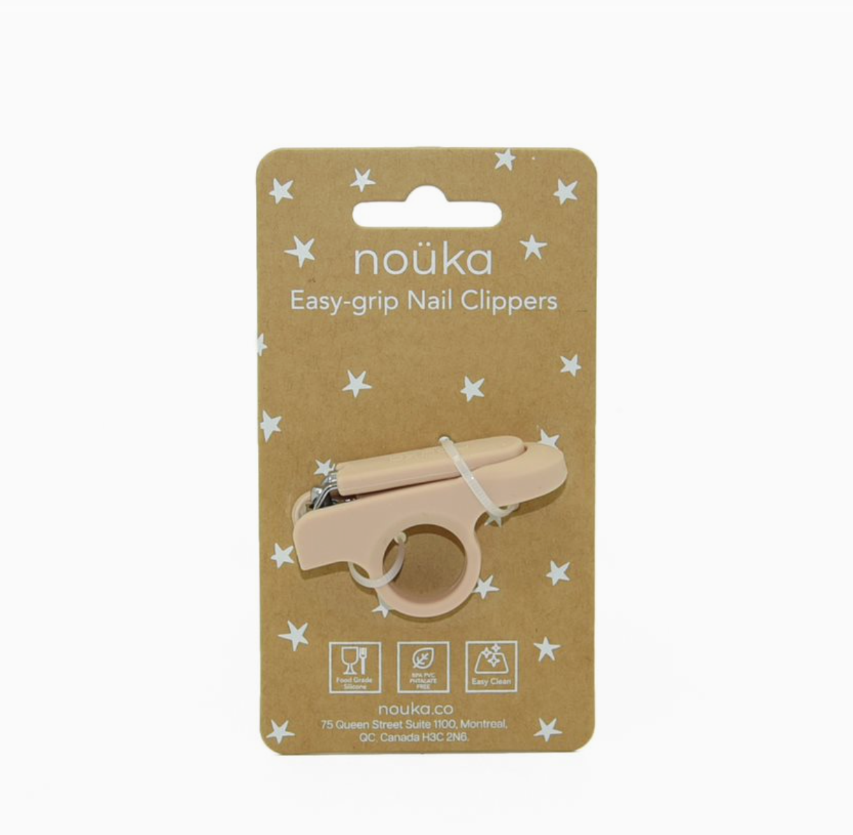 Load image into Gallery viewer, Noüka Baby Nail Clipper - Soft Blush
