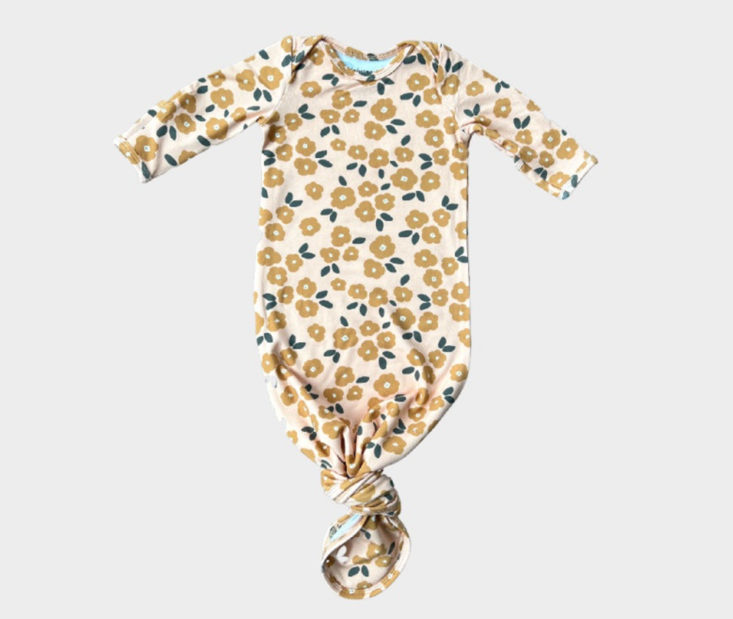 Knotted Sleeper - Gold Floral