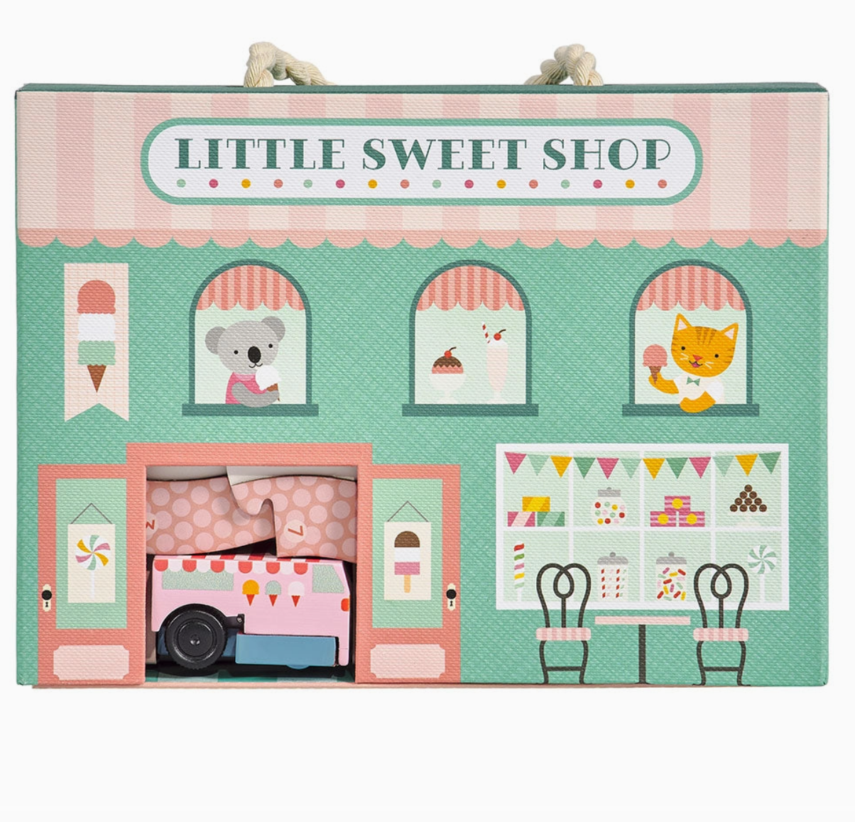 Load image into Gallery viewer, Wind Up &amp;amp; Go Sweet Shop Play Set
