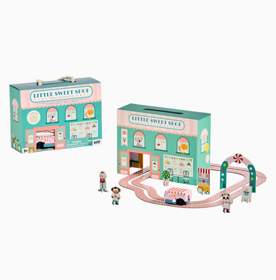 Load image into Gallery viewer, Wind Up &amp;amp; Go Sweet Shop Play Set
