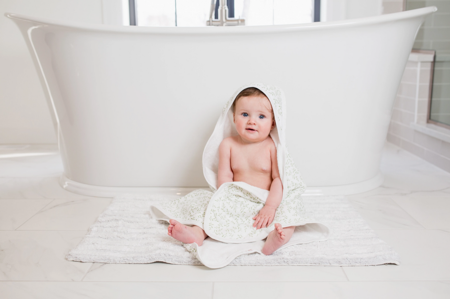 Hooded Towel - Greenery