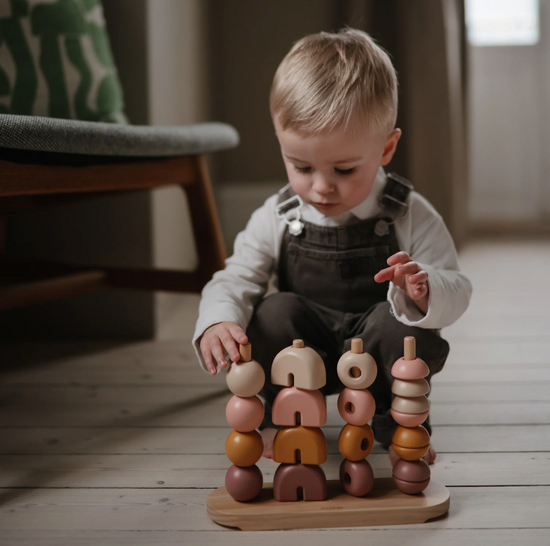 Wooden Multi Shape Stacker - Sunrise