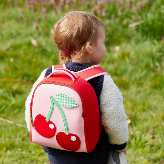 Harness Toddler Backpack - Cherry