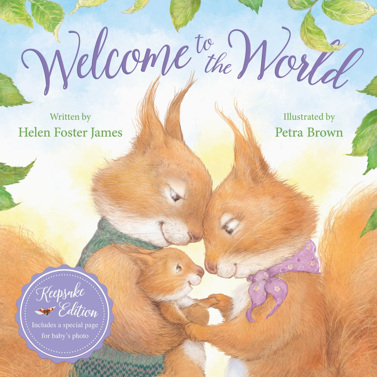 Welcome To the World Hardcover Picture Book