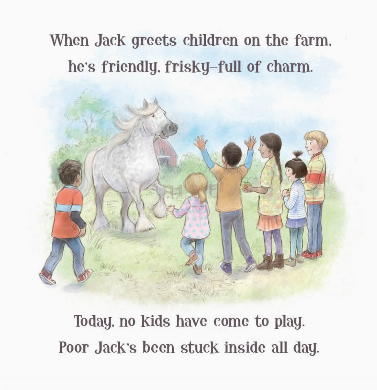 A Horse Named Jack - Toddler's Board Book