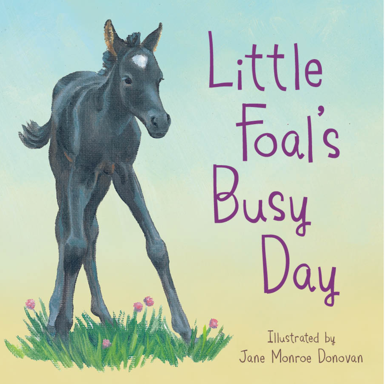 Little Foal's Busy Day Board Book