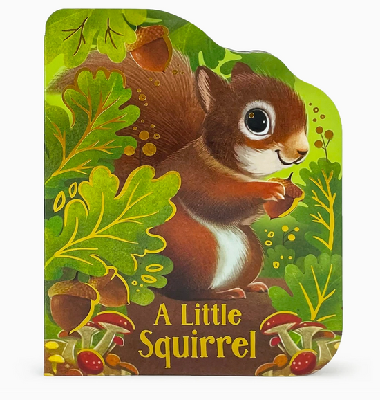 A Little Squirrel Shaped Board Book