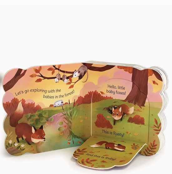 Babies in the Forest Lift-A-Flap Board Book