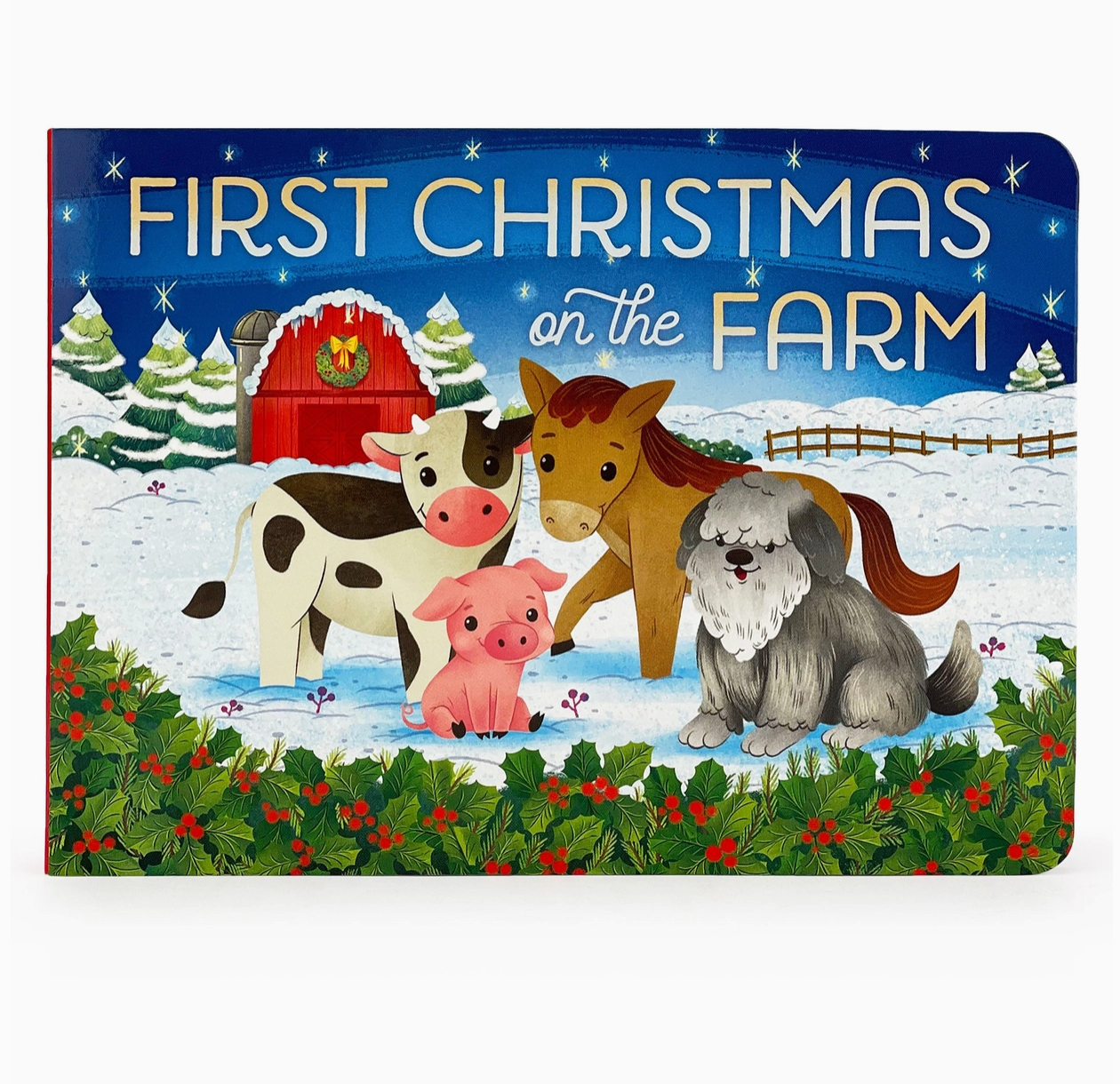 First Christmas On the Farm Holiday Board Book