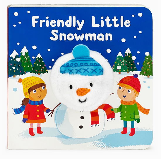 Friendly Little Snowman Finger Puppet Board Book