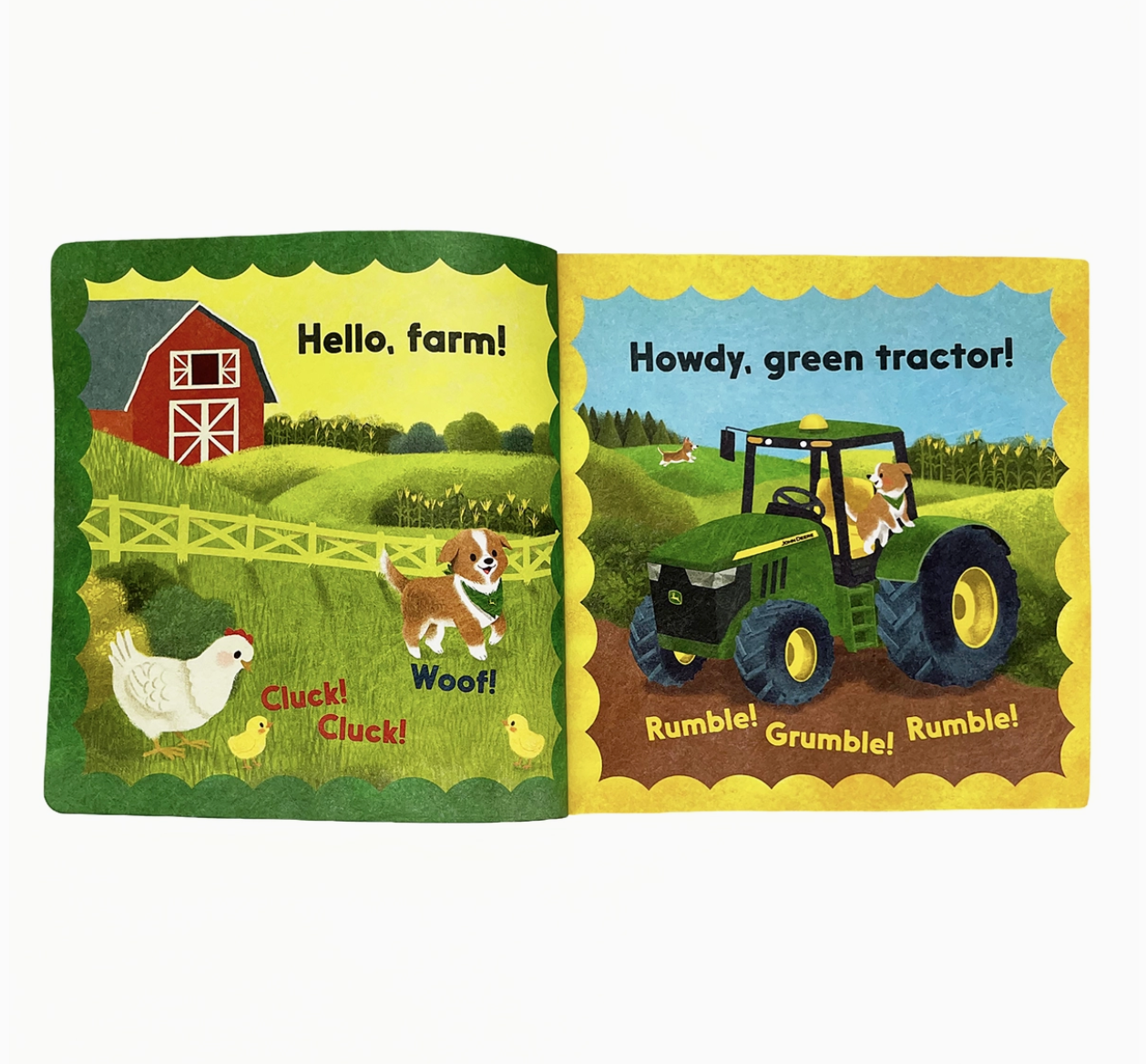 John Deere Kids Hello, Farm! (Tuffy Teether Indestructible)