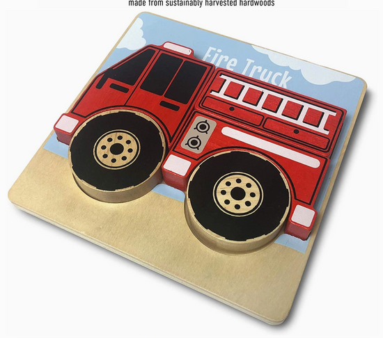 Vehicle Puzzle Fire Truck