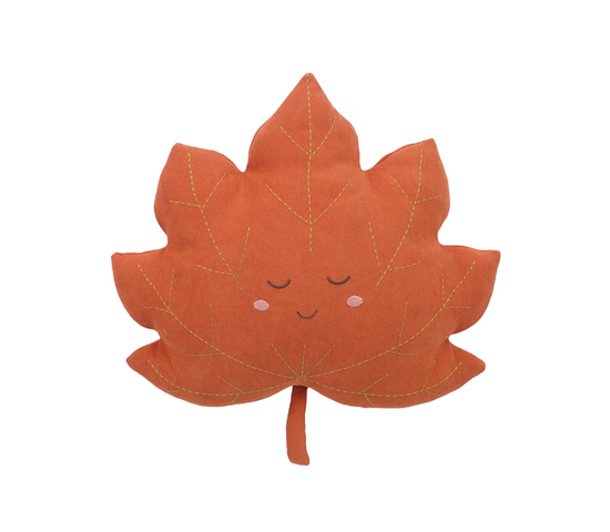 Maple Leaf Accent Decor Plush Pillow