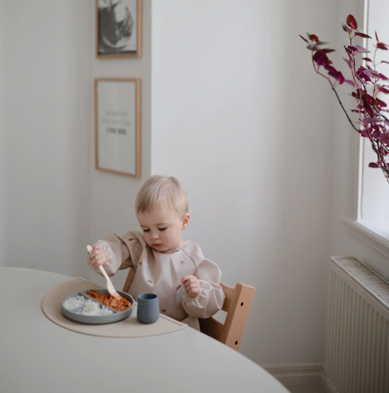 Long Sleeve Bib (Rainbows)