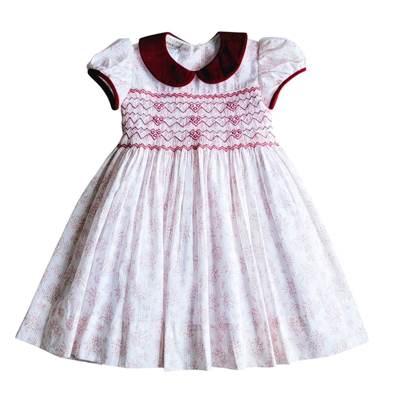 Avignon Collection Hand Smocked girls dress