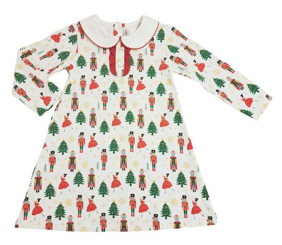 Nutcracker Christmas Girl's A-line dress