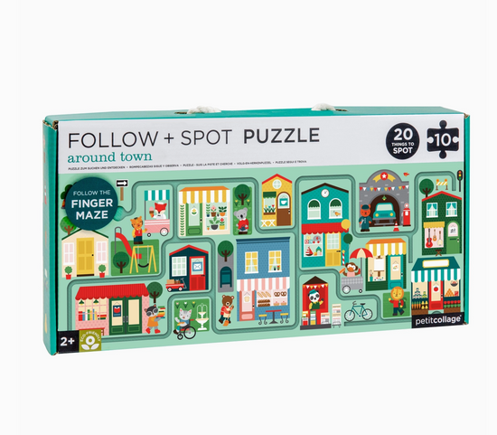 Around Town Follow + Spot Puzzle