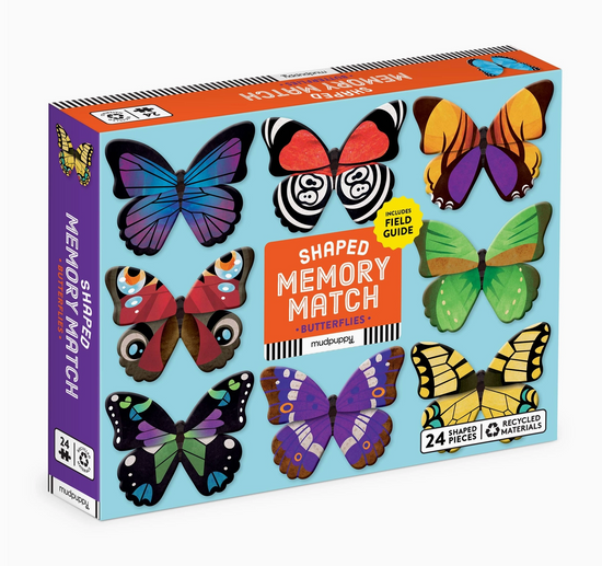 Butterflies Shaped Memory Match