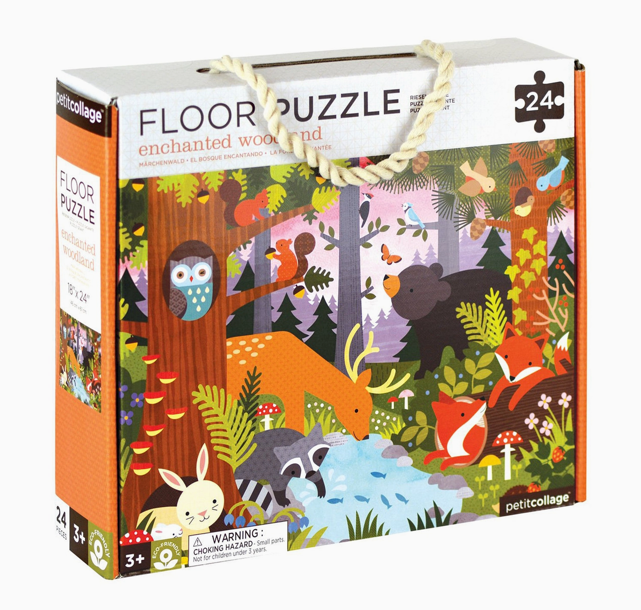 Enchanted Woodland 24-Piece Floor Puzzle