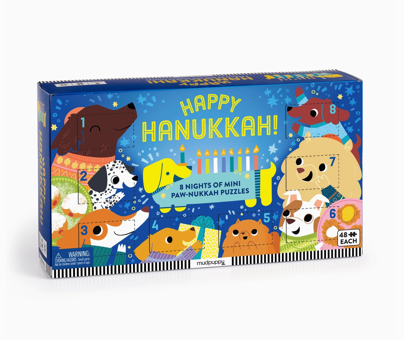 Happy Hanukkah! Countdown Puzzle Set