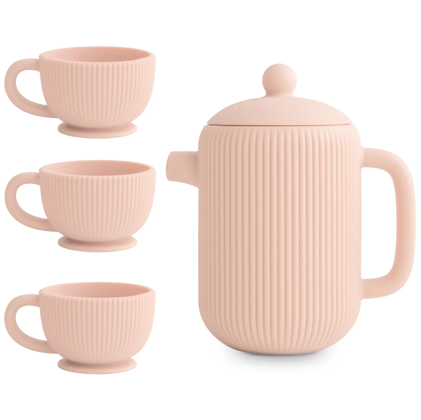 Silicone Tea Play Set (Blush)