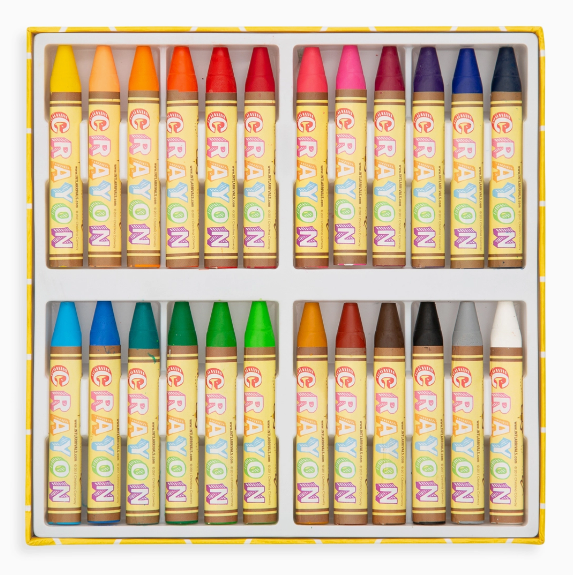 Brilliant Bee Crayons- Set of 24