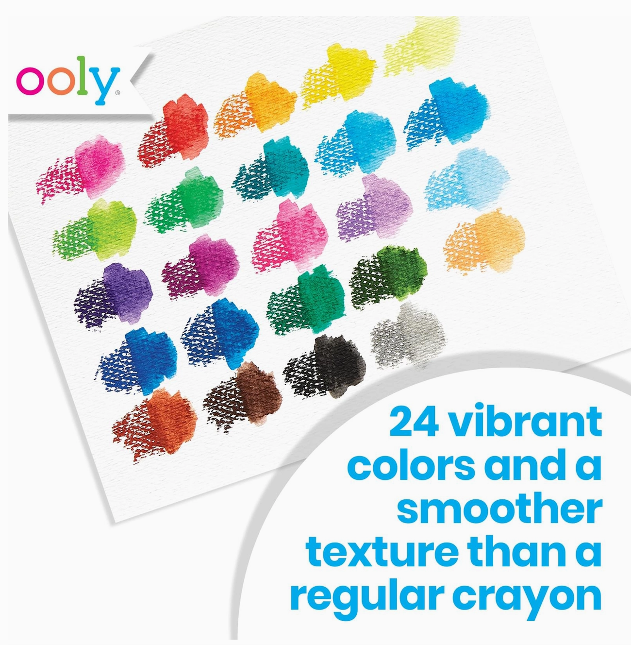 Smooth Stix Watercolor Gel Crayons - Set of 6 Colors