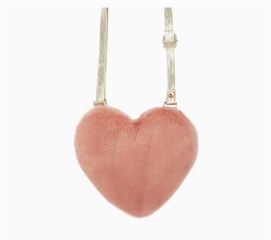 Fluffy Heart Bag