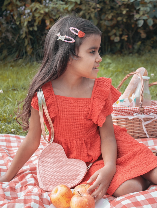 Love Heart Basket Bag