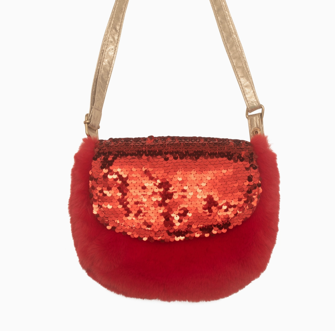 Sequin Velvet Bag