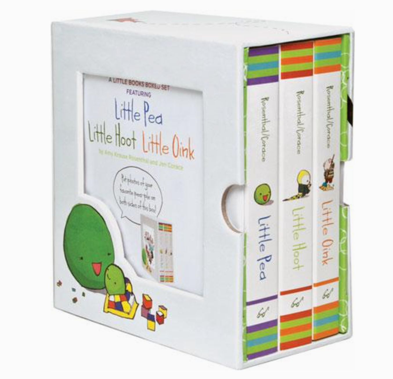 Little Books Boxed Set: Little Pea, Little Hoot, Little Oink