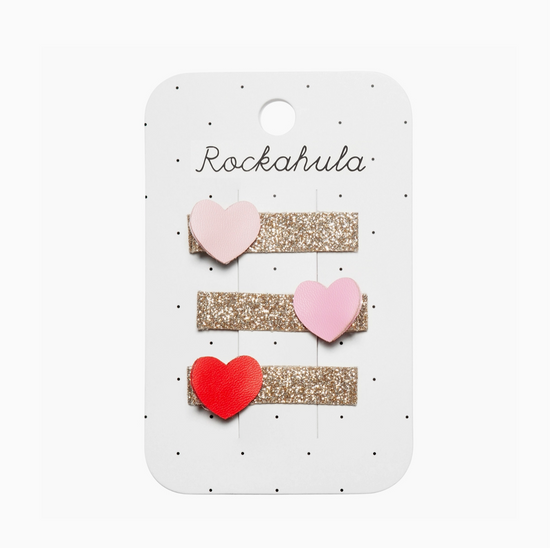 Heartbreaker Glitter Bar Clips