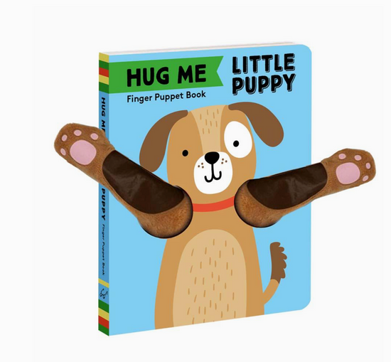 Hug Me Little Puppy: Finger Puppet Book