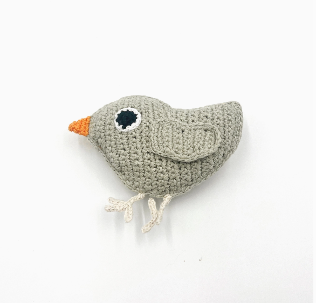 Plush Baby Bird Rattle